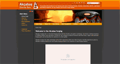 Desktop Screenshot of akcabasdovme.com